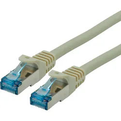 ROLINE 21152807 - Patchkabel Cat.6a S/FTP PiMF grau 10 m