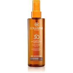 Collistar Smart Sun Protection Supertanning Moisturizing Dry Oil SPF 30 schützendes Trockenöl zum Bräunen SPF 30 200 ml