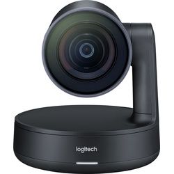 Logitech ConferenceCam RALLY PTZ, 4K Ultra HD, schwarz 3840x2160, USB, Fernbedienung