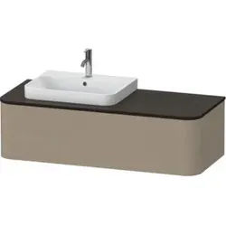 Duravit Waschtischunterschrank Happy D.2 Plus 130x55cm, 1 A, f AWT, Beck. li, lei