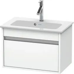 Duravit Ketho Waschtischunterbau wandhängend Weiß Matt 600x385x410 mm - KT642201818 KT642201818