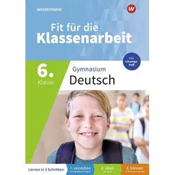 Schulbuch Fit für die Klassenarbeit - Gymnasium. Deutsch 6 Klassenarbeitstrainer diverse lila