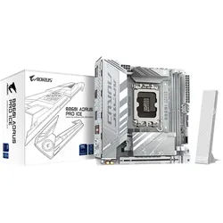 B860I AORUS PRO ICE Mainboard - Intel B860 - Intel LGA1851 socket - DDR5 RAM - Mini-ITX