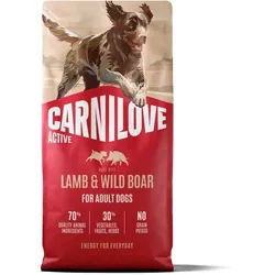 CARNILOVE Active Dog Lamm & Wildschwein für ausgewachsene Hunde 12kg