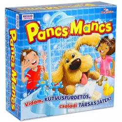 Patschnasse Pfötchen – fröhliches Familien-Brettspiel rund ums Hundebaden - auf Ungarisch
