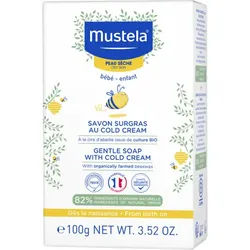 Mustela Baby-Kind Nutri-Protector Cold Cream Seife Gesicht Und Körper Trockene Haut 100g