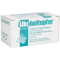 Alkoholtupfer 3x6cm steril
