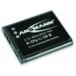 Ansmann A-Oly LI 50 B Kamerabatterie Li-Ion 770 mAh für Olympus μ[MJU:] 10XX 9000 TOUGH-6000 8000 Stylus Tough 6000