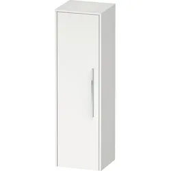 Duravit D-Code Halbhochschrank DC1338L10180000 Griff Chrom,Weiß Matt, 400x1320x36 mm