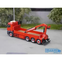 Elbe-Modell Bausatz Pritsche mit Bordwänden für 8x4 Chassis EM204