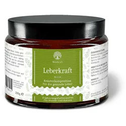Waldkraft Leberkraft - Kräutermischung für die Leber von Hunden Pulver 200 g