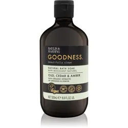 Baylis & Harding Goodness Oud, Cedar & Amber Badschaum 500 ml