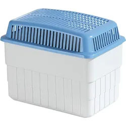 WENKO Granulat-Luftentfeuchter Luftentfeuchter "Feuchtigkeitskiller" 24x16x15 cm weiß / blau weiß