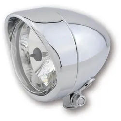 SHIN YO Scheinwerfer BULLET SMOOTHED, chrom, silber