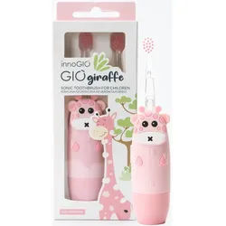 innoGIO GIOGiraffe Sonic Toothbrush Zahnbürste mit Schalltechnologie für Kinder Pink 1 St.