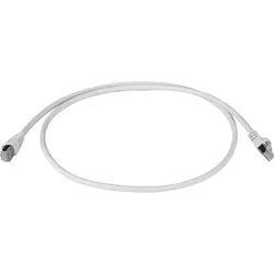 Patchkabel Cat.6A MP8 FS 500 LSZH - 5,0 m, grau