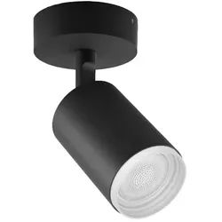 Philips Hue - Fugato Einzeln Punkt Deckenleuchte Bluetooth White/Color Amb. Black Philips Hu