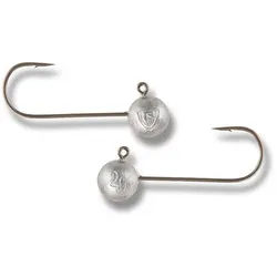 Fox Rage Jighaken Fox Rage Micro Jig Heads Jigköpfe 5Stk., (5-St) silberfarben 2 2g