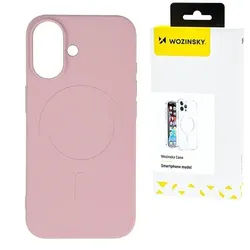 Silicone Magnetic Case Magsafe for Samsung Galaxy S25 Ultra - Pink
