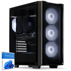 Sedatech UCCB549I1I1HF - Gaming-PC (AMD Ryzen 5 5600X 6x 3.7GHz (max 4.6GHz), Geforce RTX5060Ti 8GB, 32 GB RAM, 1000 GB SSD, Wlan 4)