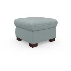 sit&more Hocker Luxor, auch erhältlich in dem besonders leicht mit Wasser zu reinigen blau