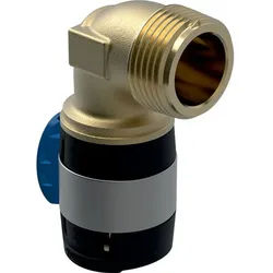 Geberit FlowFit Übergangsbogen 90 Grad mit bleifreier Rotguss 90 Grad 20mm-3/4"