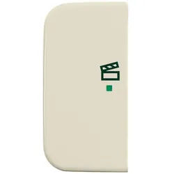 Wippe 2-fach links, mit Symbol "Szene" für Busch-free@home® Busch-Duro 2000® SI (weiss)