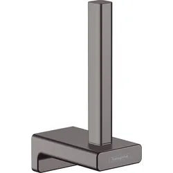 hansgrohe AddStoris Ersatzpapierrollenhalter, 41756340, Farbe: Brushed Black