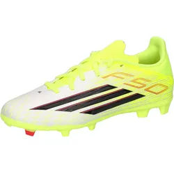 adidas Kinder Fussballschuhe F50 League FG/MG J JR9014 33 - Tesoye/Cblack/Lucred - 33