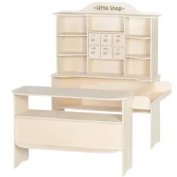 Roba Verkaufsstand , Naturfarben , Holzwerkstoff , 109x120x92 cm , Spielzeug, Holzspielzeug