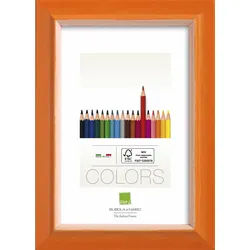 Rahmen , Orange , Holz, Glas , rechteckig , 52.6x42.6 cm , Fsc , Bilder & Rahmen, Bilderrahmen, Bilderrahmen & Fotorahmen