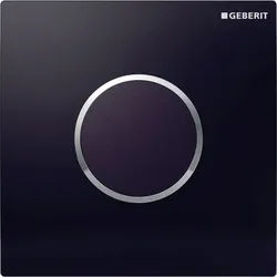 Geberit HyTronic Urinal-Steuerung Sigma10 schwarz/verchromt Zink-Druckguss berührungslos Infrarot/Ne 116025KM1