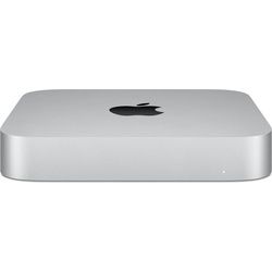 Apple Mac Mini - Late 2020 (M1, 8 GB, 256 GB, SSD), PC, Silber