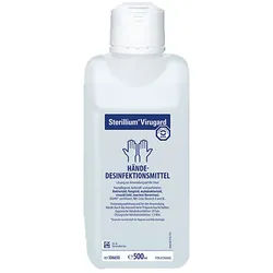 STERILLIUM Virugard Händedesinfektion Lösung 500 ml