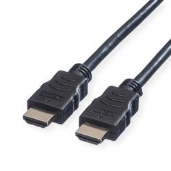 VALUE HDMI High Speed Kabel mit Ethernet, schwarz, 1,5 m