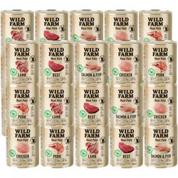 WILD FARM Pastete MIX 30x800g