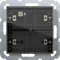 Gira Tastsensensor 4 Komfort 2-fach für KNX, 504200