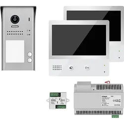 Video-Türsprechanlage VT200 AP - mit 1xTürsprechstelle, 2xTaste 2xTouch-Komfort-Innenstation