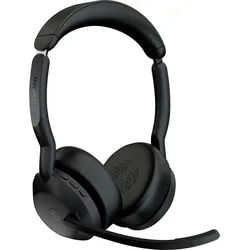 Jabra Jabra Evolve2 55 Link 380/390a UC Stereo On Ear Headset Bluetooth® St Kopfhörer schwarz