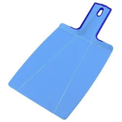 Kochblume Schneideunterlage Falt-Schneidebrett S, Klappbare Schnittfläche blau 18.5 cm x 34.5 cm