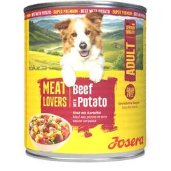 JOSERA Meatlovers Menu Rindfleisch mit Kartoffeln 800g