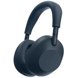 WH-1000XM6 Over Ear Bluetooth Kopfhörer kabelgebunden&kabellos USB Typ-C (Blau)
