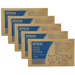 Epson 1173 Toner Cartridge Black Pack Of 5