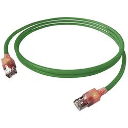 Easylan CS1OGADAD0070 RJ45 Patchkabel CAT 6a S/FTP 7 m Grün 1 St. LAN-Kabel