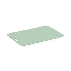 Zeller Schneidematte, TPU Kunststoff , Flexible Schneideunterlage für einfaches Schneiden und hygienische Handhabung, Maße: 30 x 21 x 0,3 cm, Farbe: salbei
