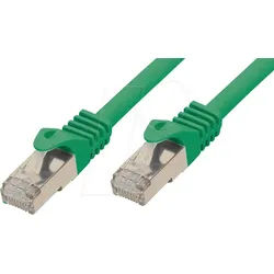 PATCH-C7 025GN - 0,25 m Patchkabel - Cat.7-Rohkabel, grün