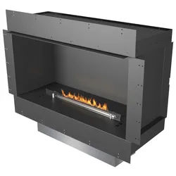 Planika Forma Frontkamin [Ethanol Einbau Gehäuse mit Automatikbrenner]: 2700 mm