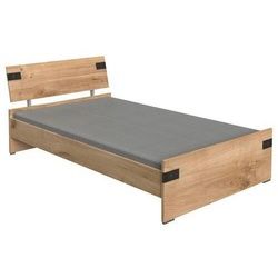 Mid.you Bett , Graphitfarben, Eichefarben , Holzwerkstoff , 120x200 cm , BQ - Bündnis für Qualität, Made in Germany, DIN EN ISO 9001 , in verschiedenen Größen erhältlich , Schlafzimmer, Komplette Schlafzimmer und Serien, Schlafzimmerserien