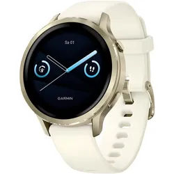 Garmin Venu 4 Smartwatch (3,04 cm/1,2 Zoll, Garmin) beige|braun