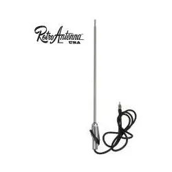 RETROANTENNA Retro Teleskop Antenne für VOLKSWAGEN Käfer mit verchromtem Fuss...
